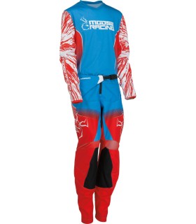 PANT YTH AGRD RD/WH/BL 20