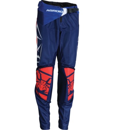 PANT AGROID YTH MESH RD/WH/BL 