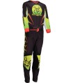 PANT AGROID YTH MESH HI-VIZ/BK