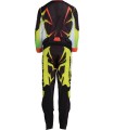 PANT AGROID YTH MESH HI-VIZ/BK