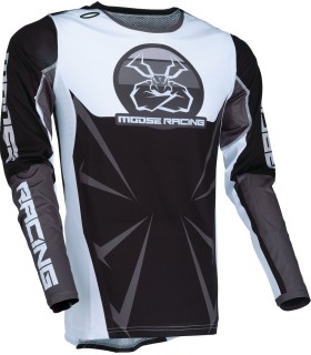 JERSEY AGROID BK/WH 2XL