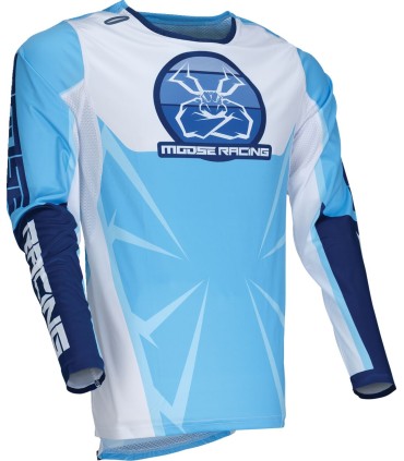 JERSEY AGROID BLUE/WHITE XS