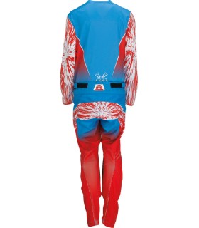 JRSY YTH AGRD RD/WH/BL XL