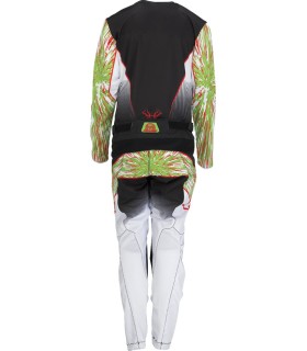 JRSY YTH AGRD GN/RD/BK XL