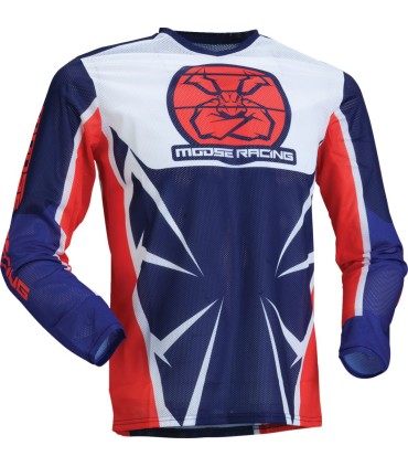 JERSEY YOUTH AGROID MESH RD/WH