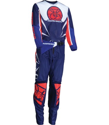 JERSEY YOUTH AGROID MESH RD/WH