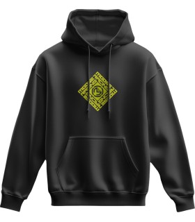 HOODY SPIN SYNC BLACK 2XL