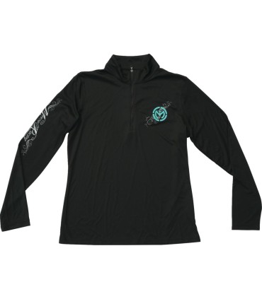 PULLOVER WMN 1/2 ZIP FLOURISH 