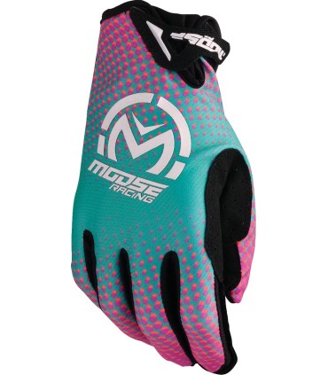 GLOVE SX1 PINK/PURPLE/TEAL LG