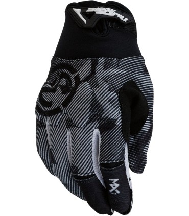GLOVE YOUTH MX1 BK/WH LG