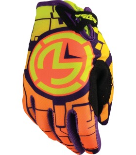 GLOVE YOUTH SX1 ORANGE/GREEN L