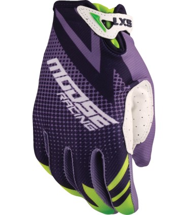 GLOVE YOUTH SX1 PURPLE/GREEN S