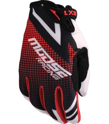 GLOVE YOUTH SX1 RED/BLACK MD