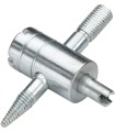 OUTIL DE NOYAU DE VALVE 4 VOIES