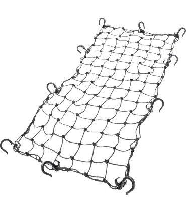 CARGO NET ADJUSTABLE BLACK 15X