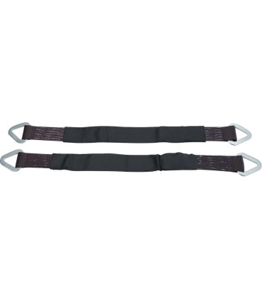 2x30 AXLE STRAP BLK PAIR MSE