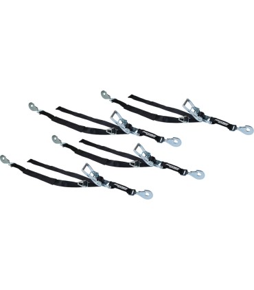 UTV TIE DOWN PACK 2X8' RTCHET 