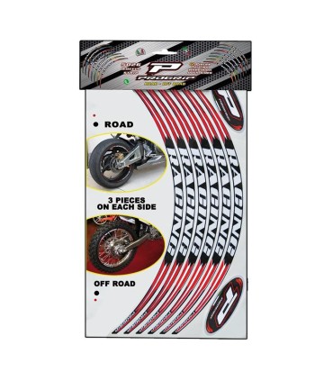 WHEELTAPE PRE CUT WHITE