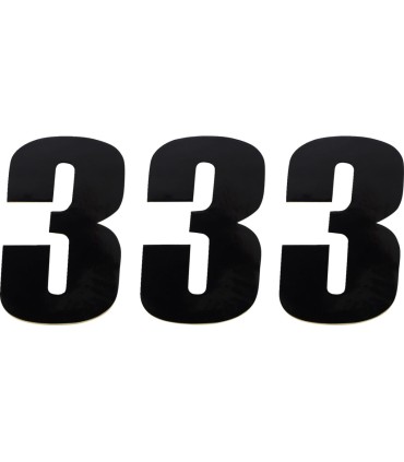 NUMBER MSE 3 4.5 BLACK