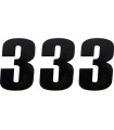 NUMÉRO MSE 3 4.5 NOIR