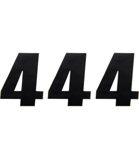 NUMBER MSE 4 4.5 BLACK