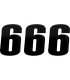 NUMBER MSE 6 4.5 BLACK