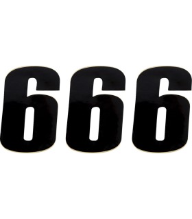 NUMBER MSE 6 4.5 BLACK