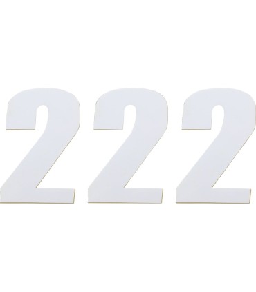 NUMBER MSE 2 4.5 WHITE