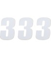 NUMÉRO MSE 3 4,5 BLANC