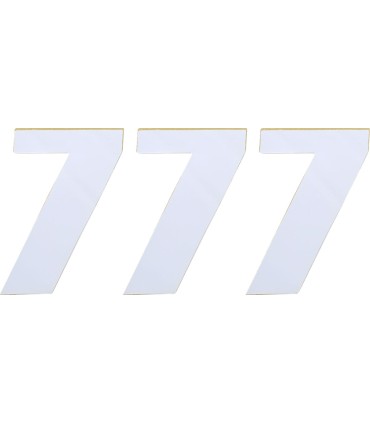 NUMBER MSE 7 4.5 WHITE