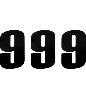 NUMBER MOOSE 9 6 BLACK