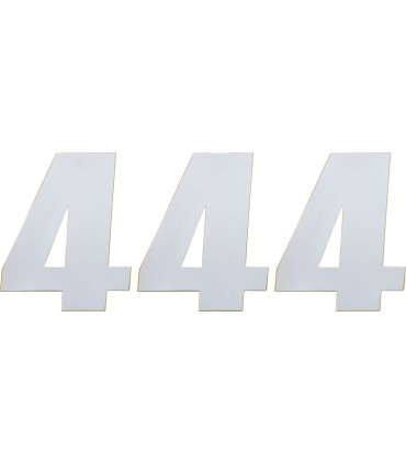 NUMBER MOOSE 4 6 WHITE