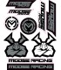 DECAL SHEET MOOSE BK/SILV