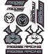 DECAL SHEET MOOSE BK/SILV
