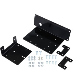 WINCH MOUNT MUD ATV POL
