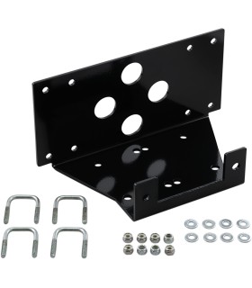 WINCH MOUNT MUD ATV POL