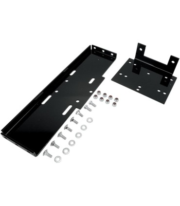 WINCH MOUNT MUD UTV POL