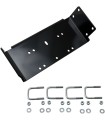 WINCH MOUNT MUD UTV POL