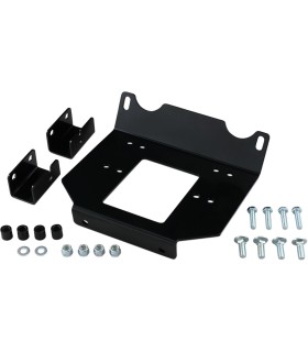 WINCH MOUNT MUD UTV POL