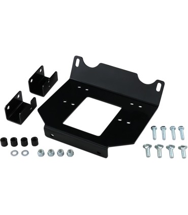 WINCH MOUNT MUD UTV POL