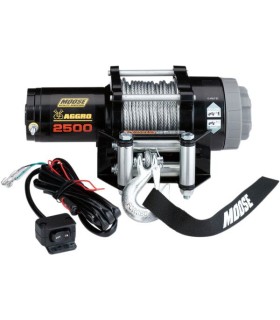 WINCH 2500LB W/WRE RP MSE