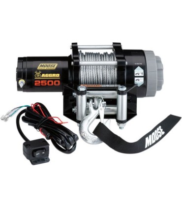 WINCH 2500LB W/WRE RP MSE