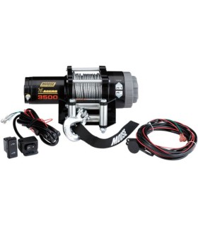 WINCH 3500LB W/WRE RP MSE
