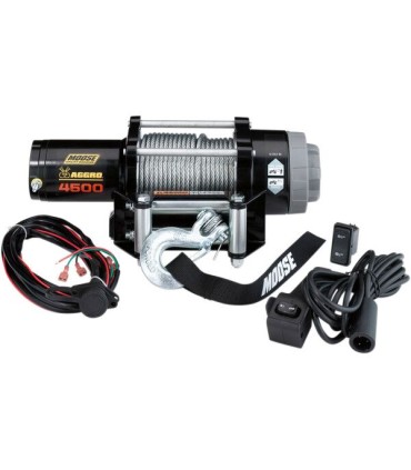 WINCH 4500LB W/WRE RP MSE