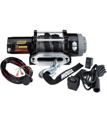 WINCH 4500LB W/SYN RP MSE