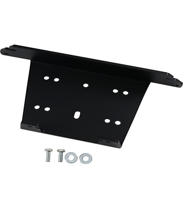 WINCH MOUNT MUD UTV POL