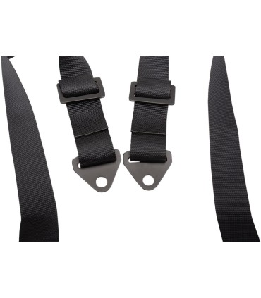 HRNESSEAT 2X2 4PT AUTO BK