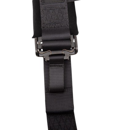 HRNESSEAT 2X2 4PT AUTO BK