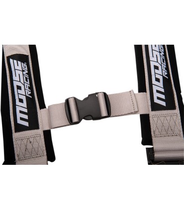 HRNESSEAT 2X2 4PT AUTO GY