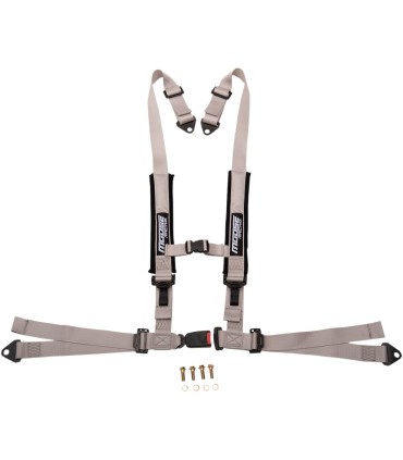 HRNESSEAT 2X2 4PT AUTO GY